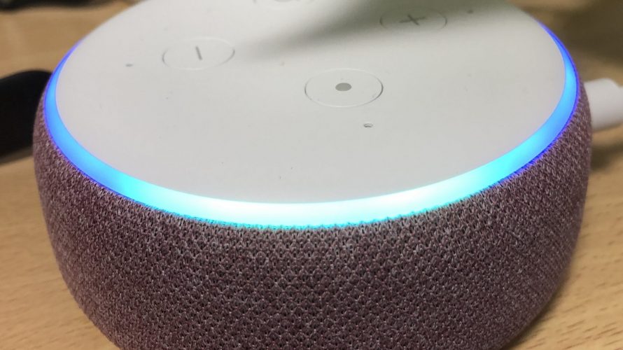 Amazon Echo Dot との共同生活